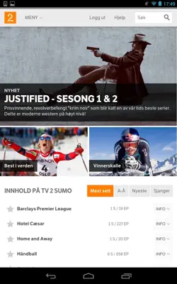 TV 2 Sumo android App screenshot 4