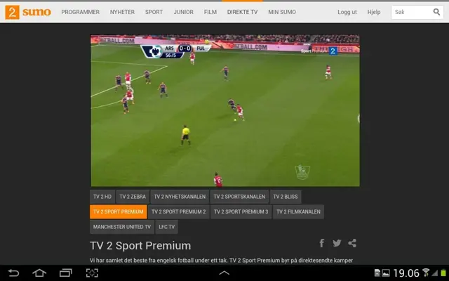 TV 2 Sumo android App screenshot 5