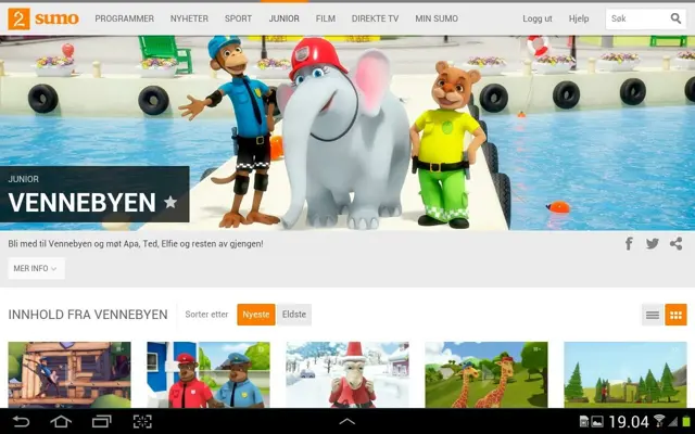 TV 2 Sumo android App screenshot 6